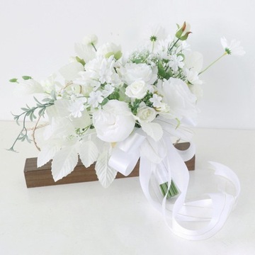 Свадебный букет, роза, цветы, праздничные украшения