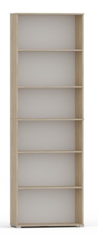 Regał Pola 60x215x32 cm Dąb Sonoma Wysoki do Biura