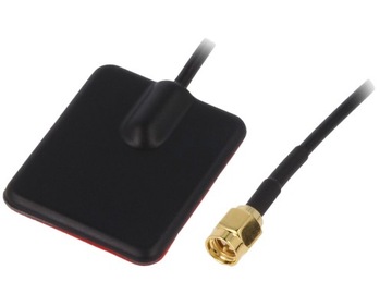 Antena GSM 3G LTE 2dBi płaska klejona wtyk SMA X17