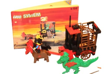 LEGO CASTLE 6056 DRAGON WAGON INSTRUKCJA