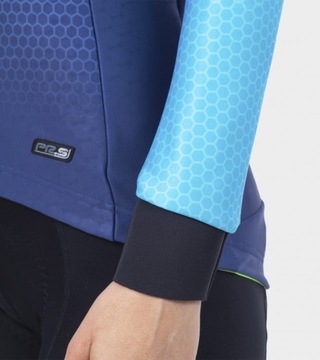 Синяя велосипедная толстовка Alé Bridge