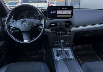 Mercedes Klasa E W212 Coupe 250 CGI BlueEFFICIENCY 204KM 2010 Mercedes-Benz Klasa E E250 NAVI AUTOMAT 204KM zarejestrowany 1.8, zdjęcie 35