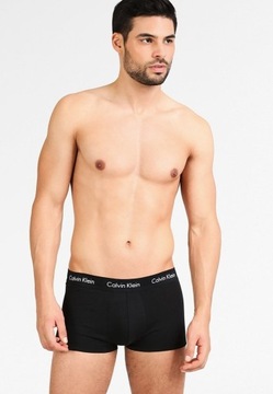 CALVIN KLEIN BOKSERKI 3 PACK CZARNE U2664G XWB XS