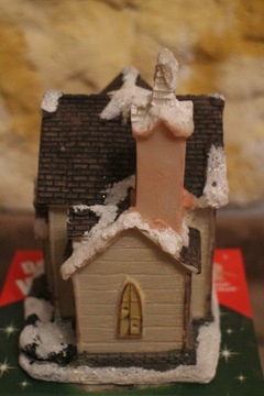 PODŚWIETLANY DOMEK ŚWIĄTECZNY LED DEKORACJA ŚWIĄTECZNA