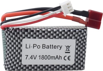 Akumulator 7.4V 1800mah T-Plug WLTOYS A959-B RC