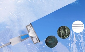 СТЕКОНОМОЙКА 3В1 С ТЕЛЕСКОПИЧЕСКОЙ РУЧКОЙ 190СМ СО РАСПЫЛИТЕЛЕМ