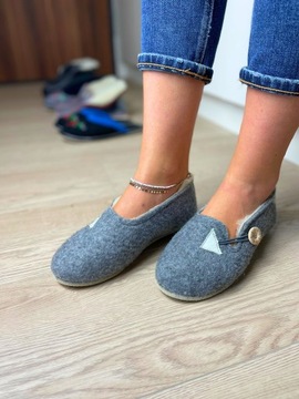 Bambosze теплые тапочки шерстяные женские тапочки комфортно с мехом