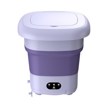 Складная мини-стиральная машина 9л Easy to Violet