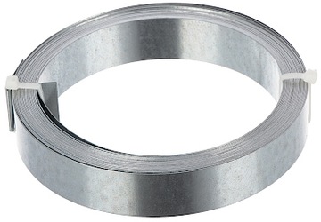 СТАЛЬНАЯ ЛЕНТА ШИРИНОЙ 26 мм ТОЛЩИНОЙ. ДЛИНА 0,5 мм 10 м