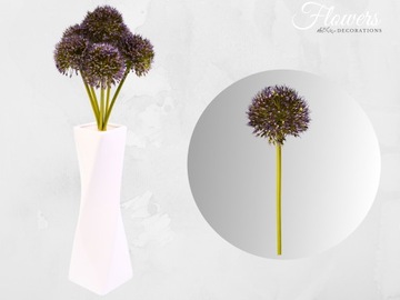 Искусственные цветы чеснока пик ветви 48 см.