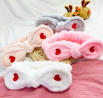 КОСМЕТИЧЕСКАЯ ПОВЯЗКА НА ГОЛОВУ, БЕЛЫЙ ПОЛЯРНЫЙ МАКИЯЖ