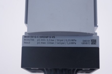 КЛАПАН ПЛАВНОГО ПУСКА FESTO MS9-SV-G-C-10V24P-S-VS