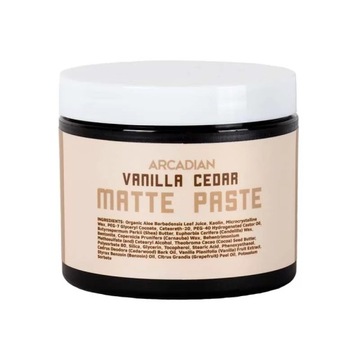 Arcadian V. Cedar Matte - Matowa mocna pasta 115 g