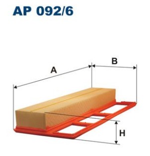 FILTR VZDUCHU AP092/6 FIAT STRADA 1.3 D MULTIFUNKCE