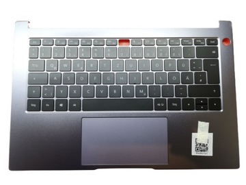 ORYGINALNY PALMREST KLAWIATURA TOPCASE KADŁUBEK Huawei MateBook D14 NBL-WA