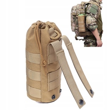 Tactical Molle Water Bottle Bag Pouch Holder