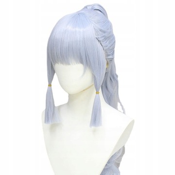 Genshin Impact Kamisato Ayaka Peruka Anime Cosplay
