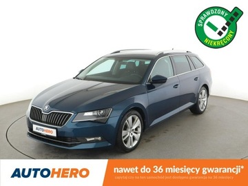 Skoda Superb III Kombi 2.0 TDI 190KM 2016 Škoda Superb Skoda Superb Style automat 4x4