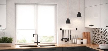 Устойчивые свободно висящие рулонные шторы 80x130см, различные цвета