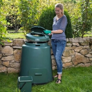 Садовый компостер на подставке RAPID 280 л.