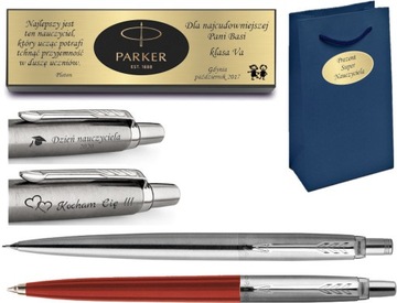 PARKER Jotter ZESTAW długopis ołówek GRAWER