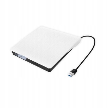 High Portable USB3.0 External CD DVD RW White