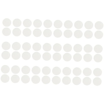 60 szt. Niewidoczne nakładki na klatkę piersiową Taśma naklejana na sutki, zapobiegająca otarciom, biała
