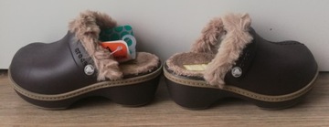 Crocs Cheerful Christy эспрессо/хаки