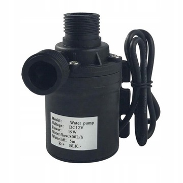 POMPA PRZEPŁYWOWA DO WODY CIECZY 800L/H 12V