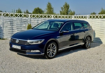 Volkswagen Passat B8 Variant 2.0 TDI SCR 240KM 2016 Volkswagen Passat Volkswagen Passat 2.0 TDI Bi-Turbo BMT 4Mot Highline DSG
