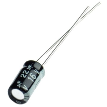 Kondensator elektrolityczny 22uF 4X7 16V 105C x20