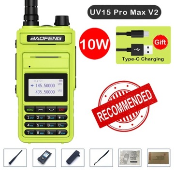 2023 Baofeng UV15 Pro Max True 10W daleki zas