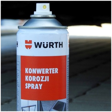 WURTH Преобразователь коррозии останавливает и устраняет ржавчину, идеальная грунтовка для эпоксидных смол