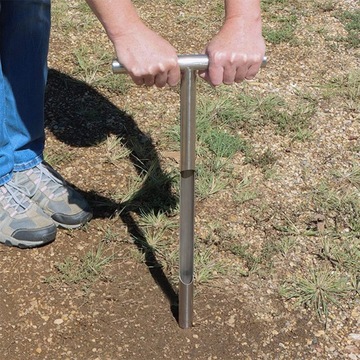 Пробоотборник почвы для сада, 31 см, нержавеющая сталь