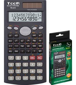 Kalkulator naukowy TR-511 matematyczny TOOR 12 poz