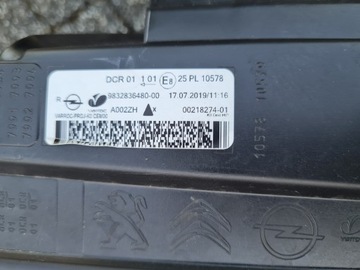 OPEL VIVARO III 3 ZAFIRA D BI XENON 9832837680 9832836480 PŘÍLEŽITOST