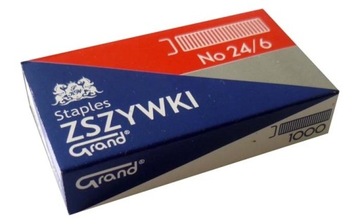 Zszywki GRAND 24/6 a-1000 x 5 SZTUK ZESTAW