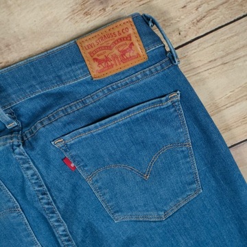 LEVI'S 710 Super Skinny Spodnie Jeans Damskie r. 31/32