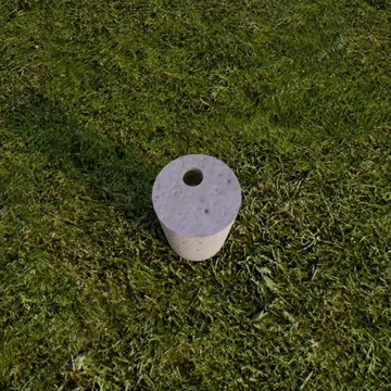 ОСНОВАНИЕ ДЛЯ САДОВОЙ ЛАМПЫ D=10,4 МАЛЕНЬКИЙ ЦИЛИНДР