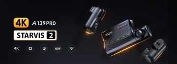 АВТОМОБИЛЬНАЯ КАМЕРА VIOFO A139 PRO 3-КАНАЛЬНАЯ GPS WIFI