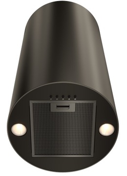 НАСТЕННАЯ КУХОННАЯ ВЫТЯЖКА ЧЕРНАЯ ТРУБА ELBA WPB35 MAAN