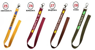 Smycz na klucze z imieniem, nazwiskiem - dla chłopaka