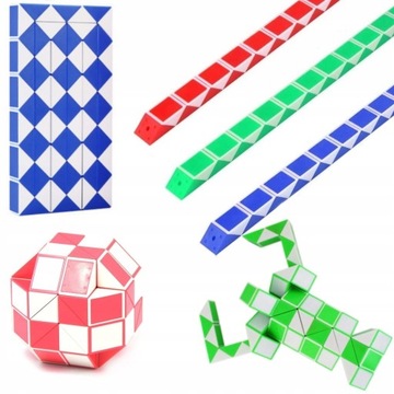 UKŁADANKA MAGICZNY WĄŻ ru bi ka MAGIC SNAKE 72 EL