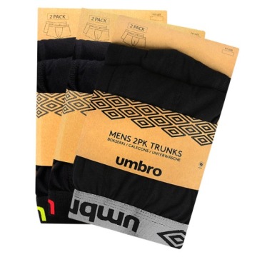 ШОРТЫ МУЖСКИЕ БОКСЕРЫ UMBRO 6 ШТ, СМЕШАННЫЕ ЦВЕТА M