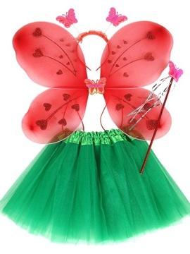 STRÓJ MOTYL MOTYLEK WRÓŻKA KOMPLET 3-10 LAT