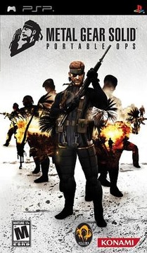 METAL GEAR SOLID: PORTABLE OPS / НОВЫЙ / ANG / PSP / NTSC