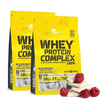 OLIMP WHEY PROTEIN COMPLEX 2x600g WPC WPI BIAŁKO