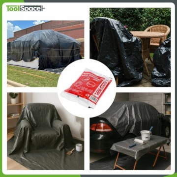 ЗАЩИТНАЯ ПЛЕНКА ДЛЯ ПОКРАСКИ 4МХ5М СУПЕРПРОЧНАЯ 50Г