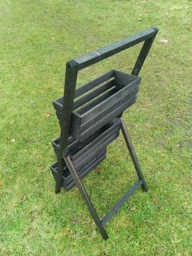 ДЕРЕВЯННАЯ ПОДСТАВКА ДЛЯ ЦВЕТОВ, ЛЕСТНИЦА