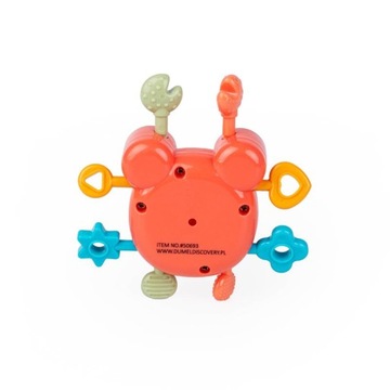 СЕНСОРНАЯ ИГРУШКА TWICKING CRAB MONTESSORI DRAG Tuli Fun DUMEL